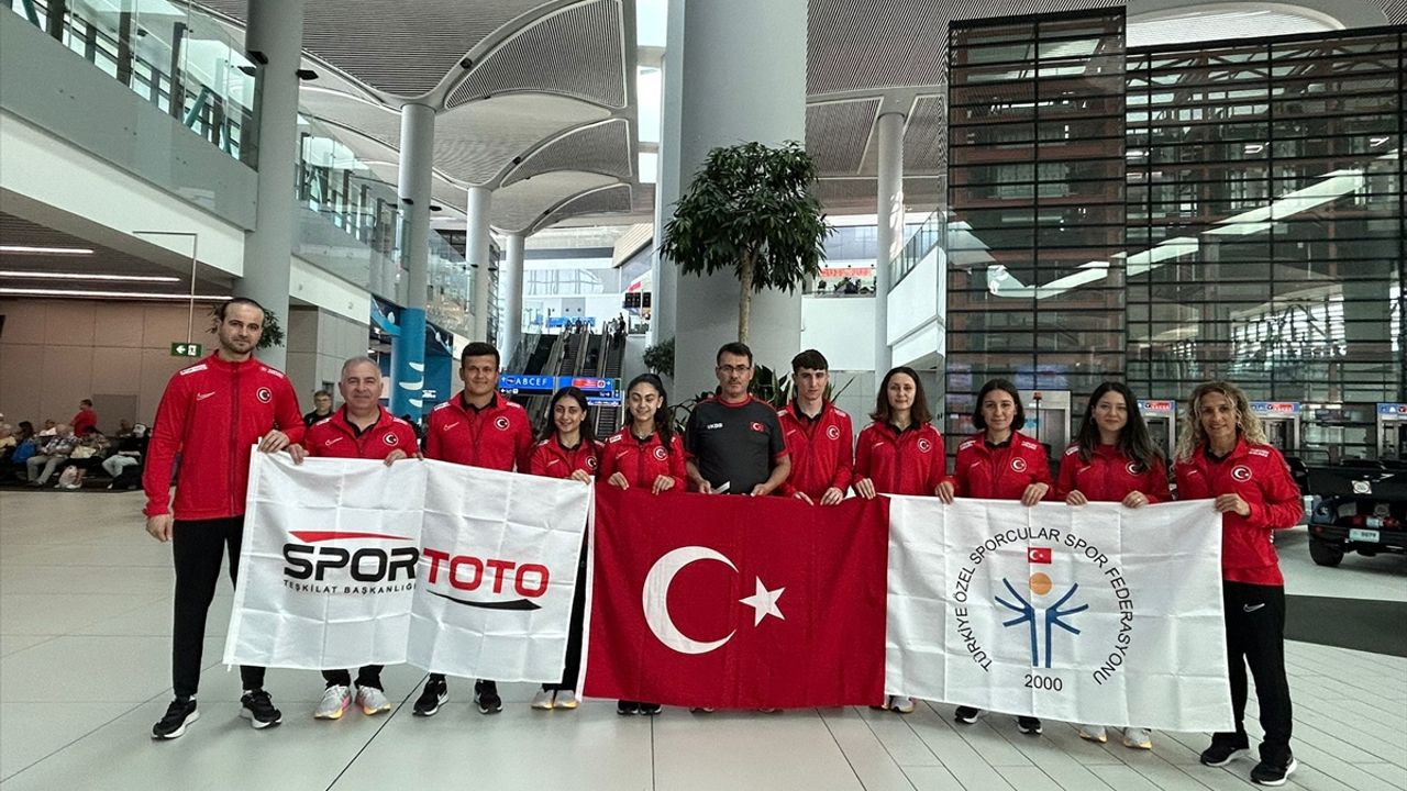 Özel Sporcular Masa Tenisi Milli Takımı, Çekya'daki turnuvada mücadele edecek