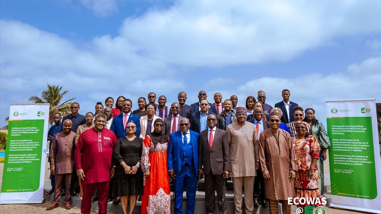 Gambiya'da ECOWAS, AfCFTA'ya uyum programını güçlendirmek için eğitim çalıştayı başlattı