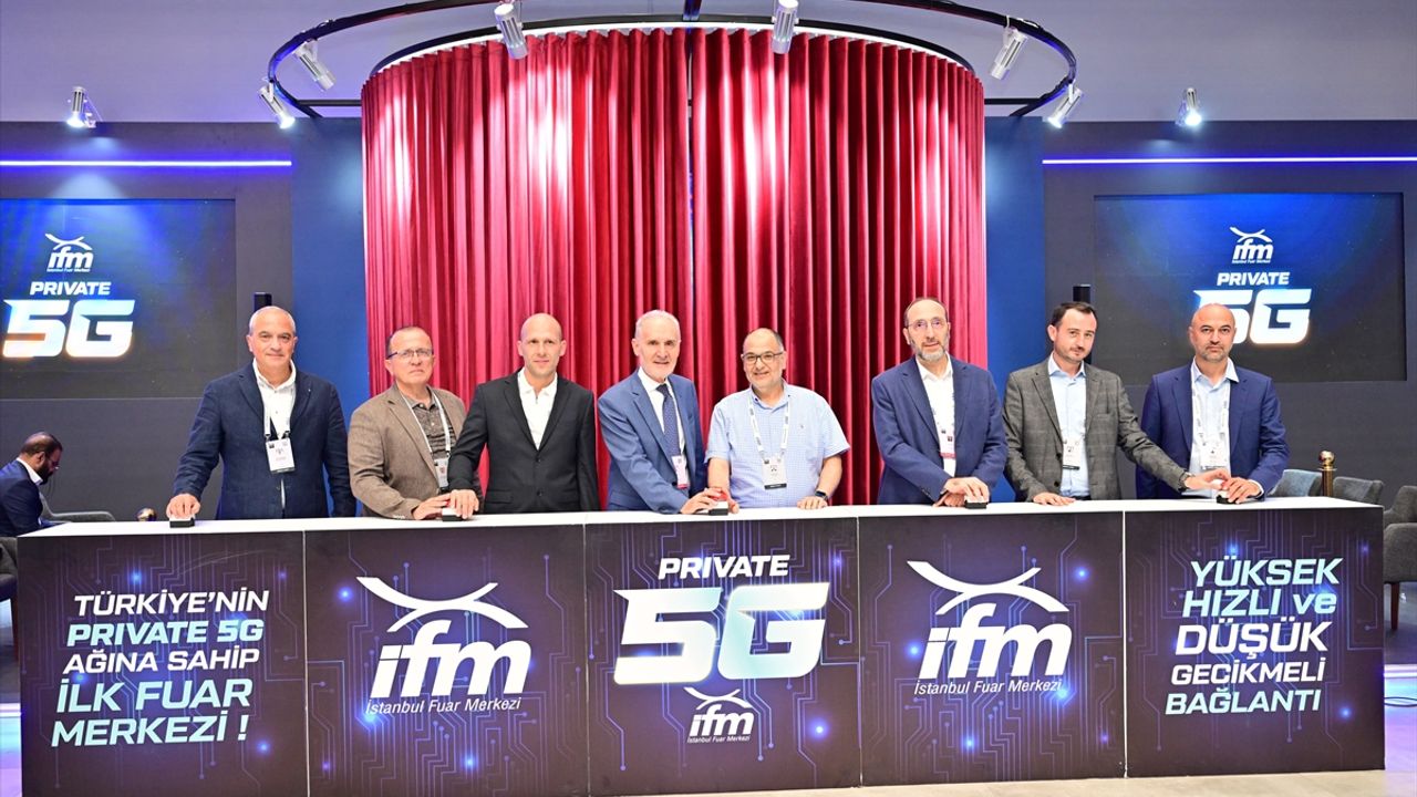 İstanbul Fuar Merkezi 'Özel 5G' fuar deneyimini IDEF 2025'te devreye aldı