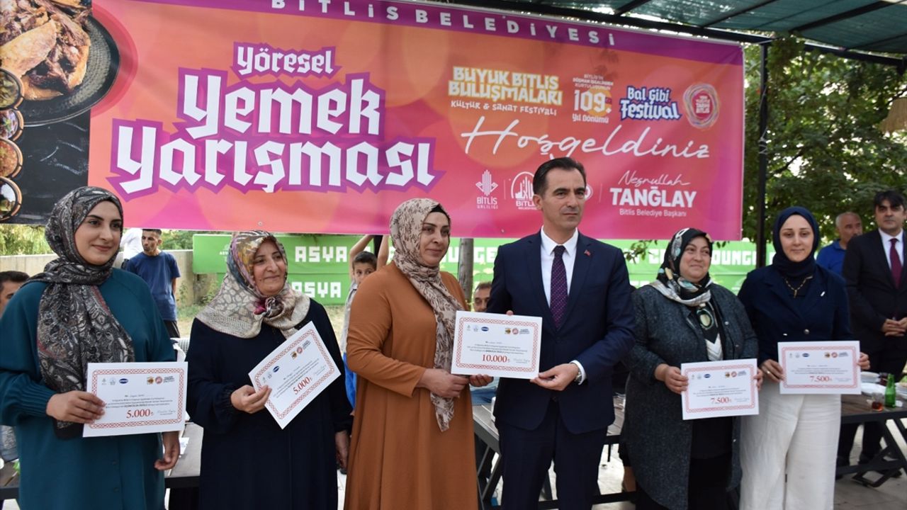 Bitlis'te yöresel yemek yarışması düzenlendi