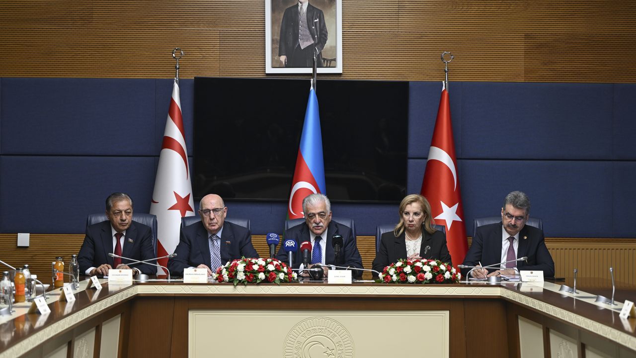 Türkiye, Azerbaycan ve KKTC parlamentolar arası dostluk grupları Mecliste bir araya geldi