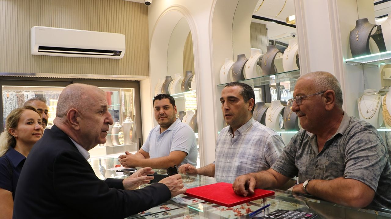 Zafer Partisi Genel Başkanı Özdağ, Kilis'te temaslarda bulundu