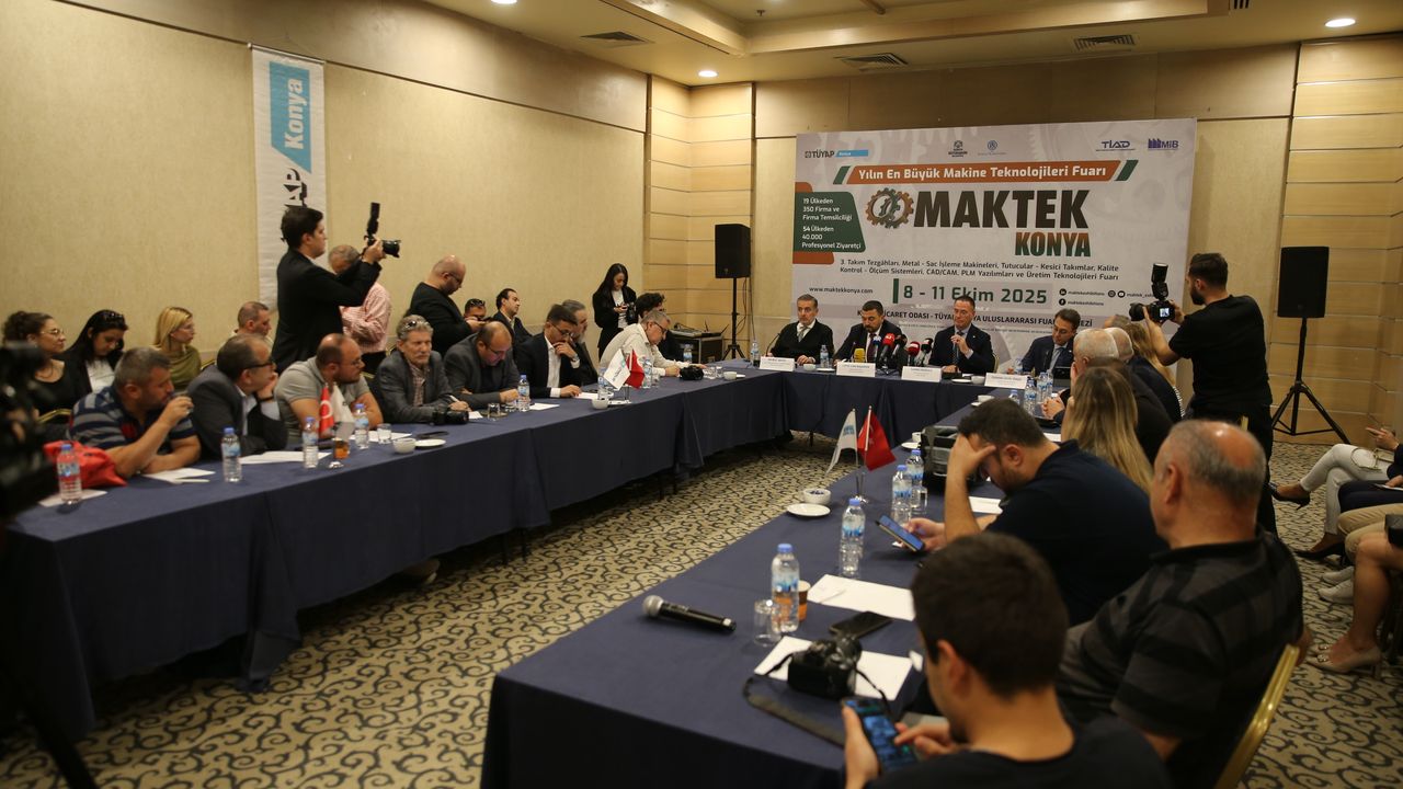 2025 MAKTEK Konya Fuarı yarın başlıyor