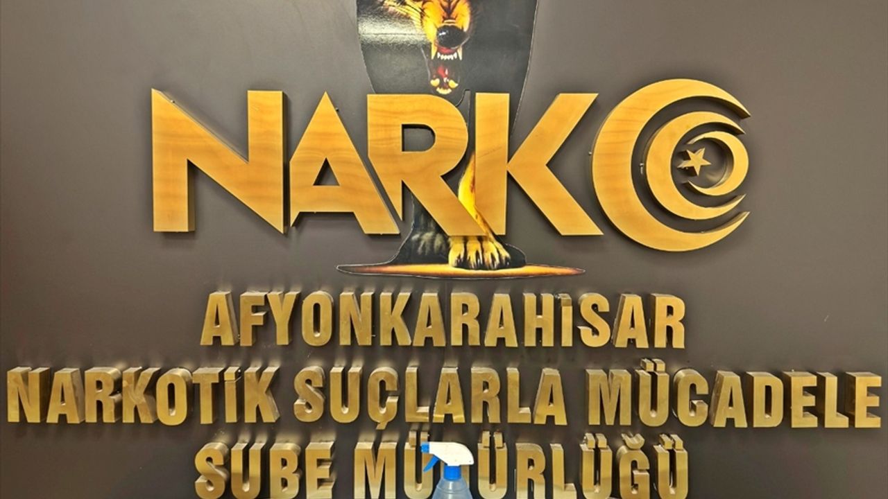 Afyonkarahisar'da uyuşturucu operasyonunda 3 şüpheli tutuklandı