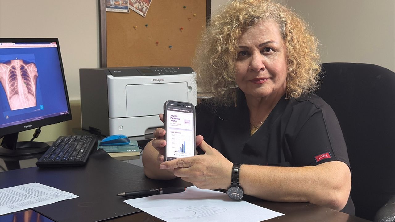 Akciğer sönmesinin erken tespiti amacıyla mobil uygulama geliştirildi