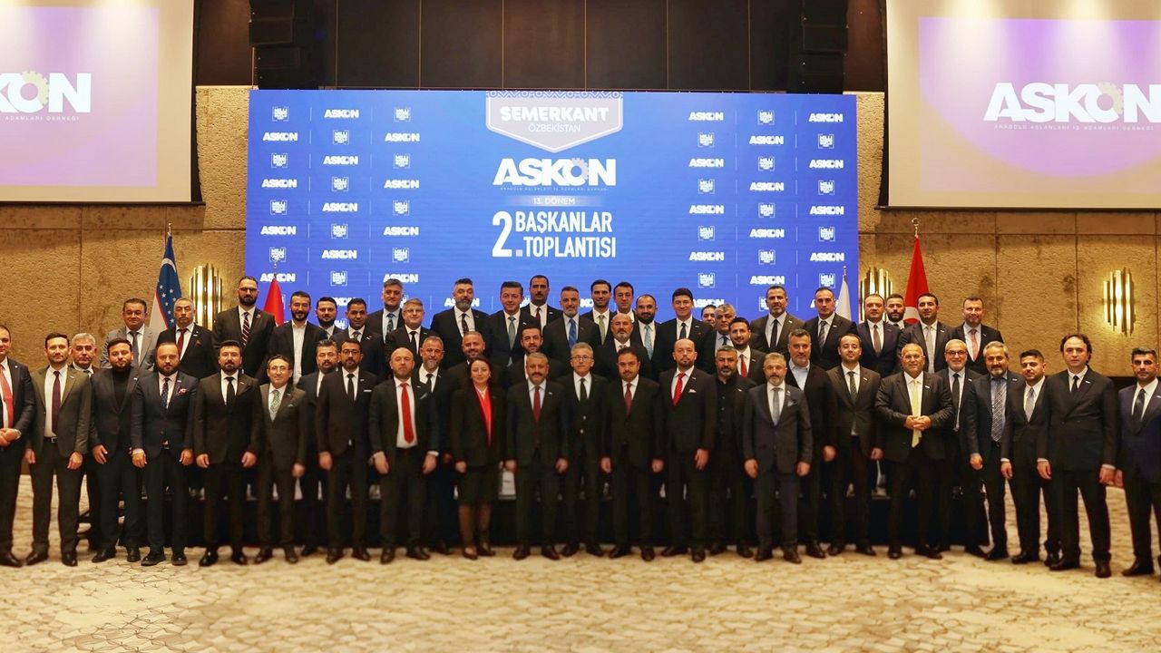 ASKON Genel Başkanı Aydın, Özbekistan'daki başkanlar toplantısını değerlendirdi: