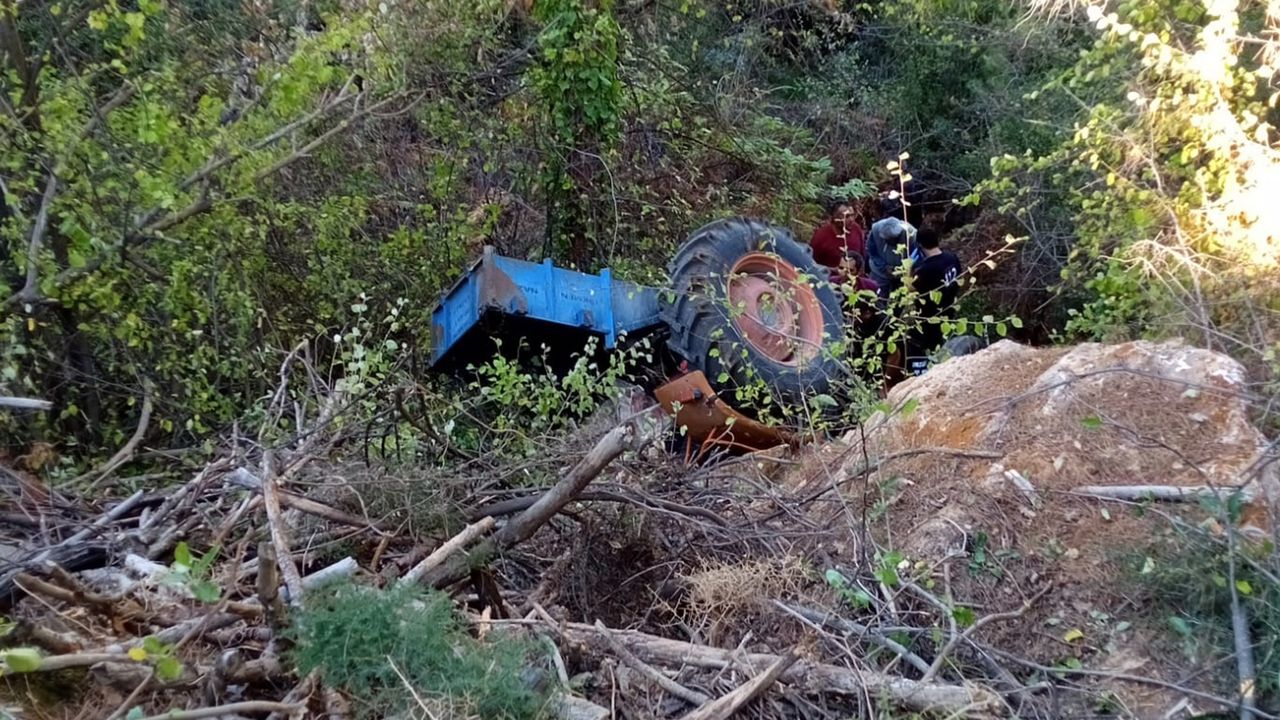 Aydın'da traktörün altında kalan sürücü öldü