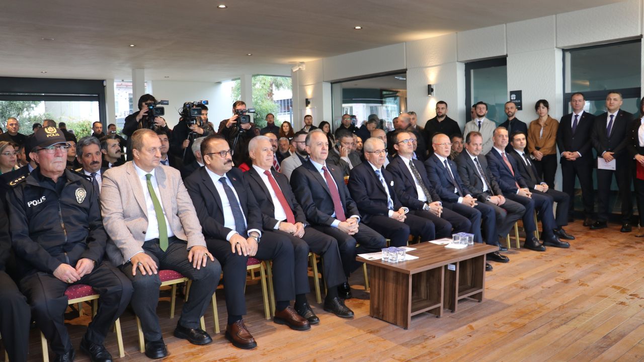 Bakan Yardımcısı Yazgı, İznik Göl Bazilikası Ören Yeri Karşılama Merkezi'nin açılışında konuştu: