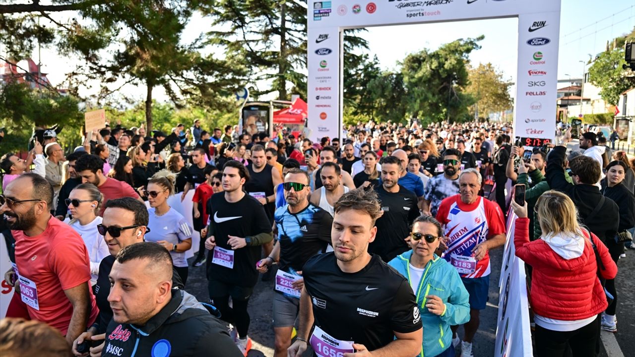 Bosphorun Quarter Marathon koşu etkinliği yapıldı