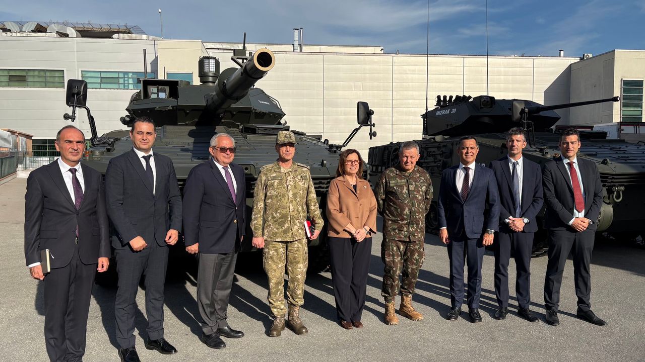 Brezilya Ordusu'ndan Türk zırhlıları için Otokar'a ziyaret