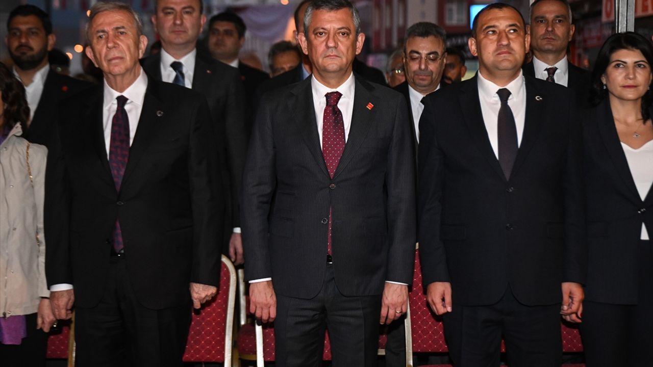 CHP Genel Başkanı Özel, Elmadağ'da açılış ve temel atma töreninde konuştu: