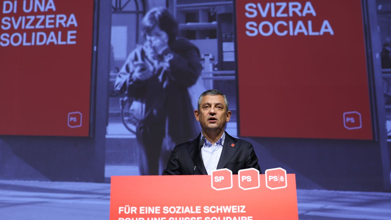 CHP Genel Başkanı Özel, İsviçre Sosyal Demokrat Partisi'nin kongresinde konuştu: