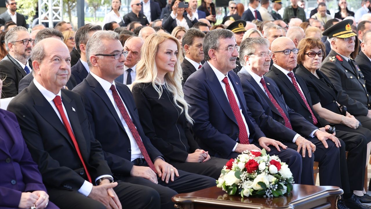 Cumhurbaşkanı Yardımcısı Yılmaz, KKTC Cumhurbaşkanı Erhürman ile bir araya geldi: