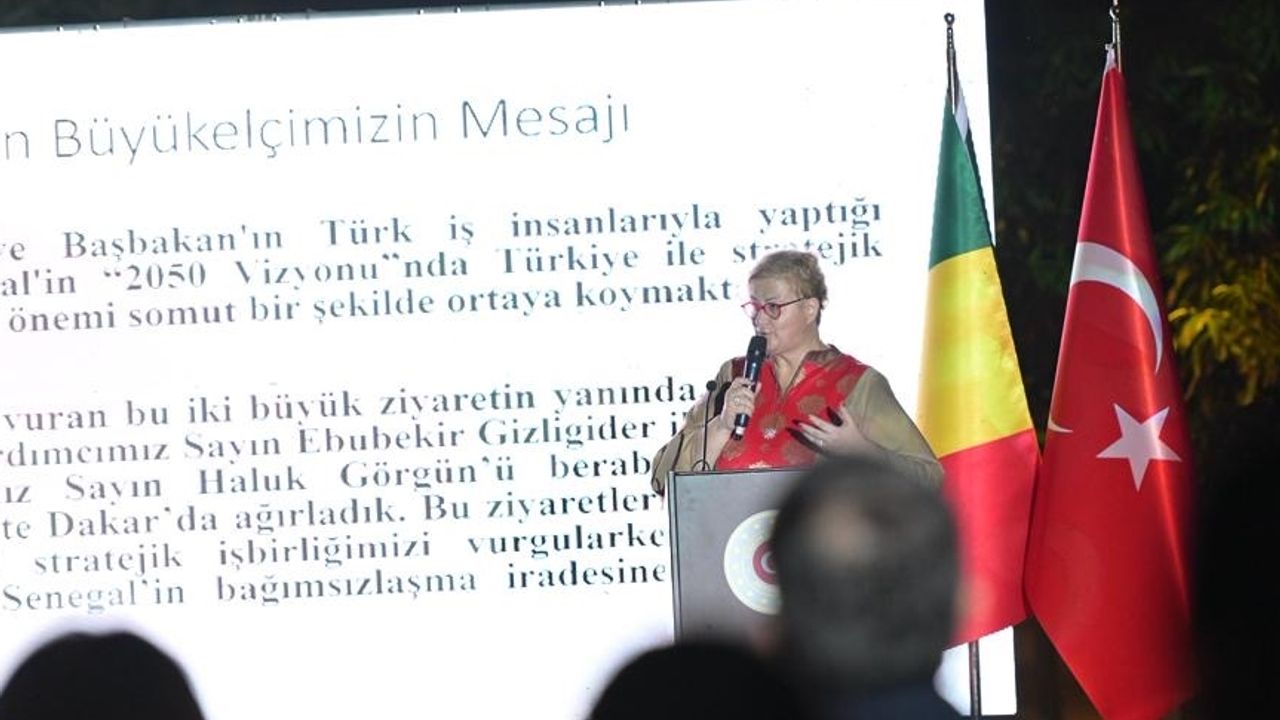 Dakar'da Türkiye Cumhuriyeti'nin 102. yılı dolayısıyla resepsiyon düzenlendi