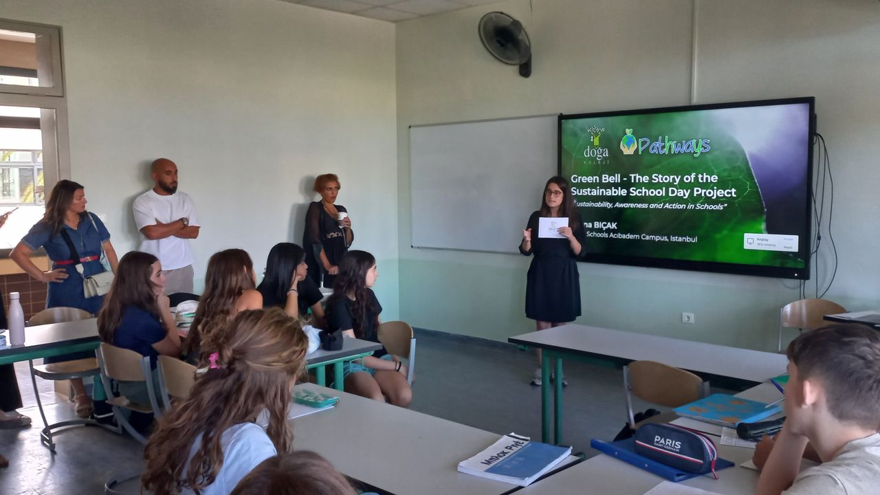 Doğa Koleji, sürdürülebilirlik çalışmalarını Avrupa'ya taşıdı