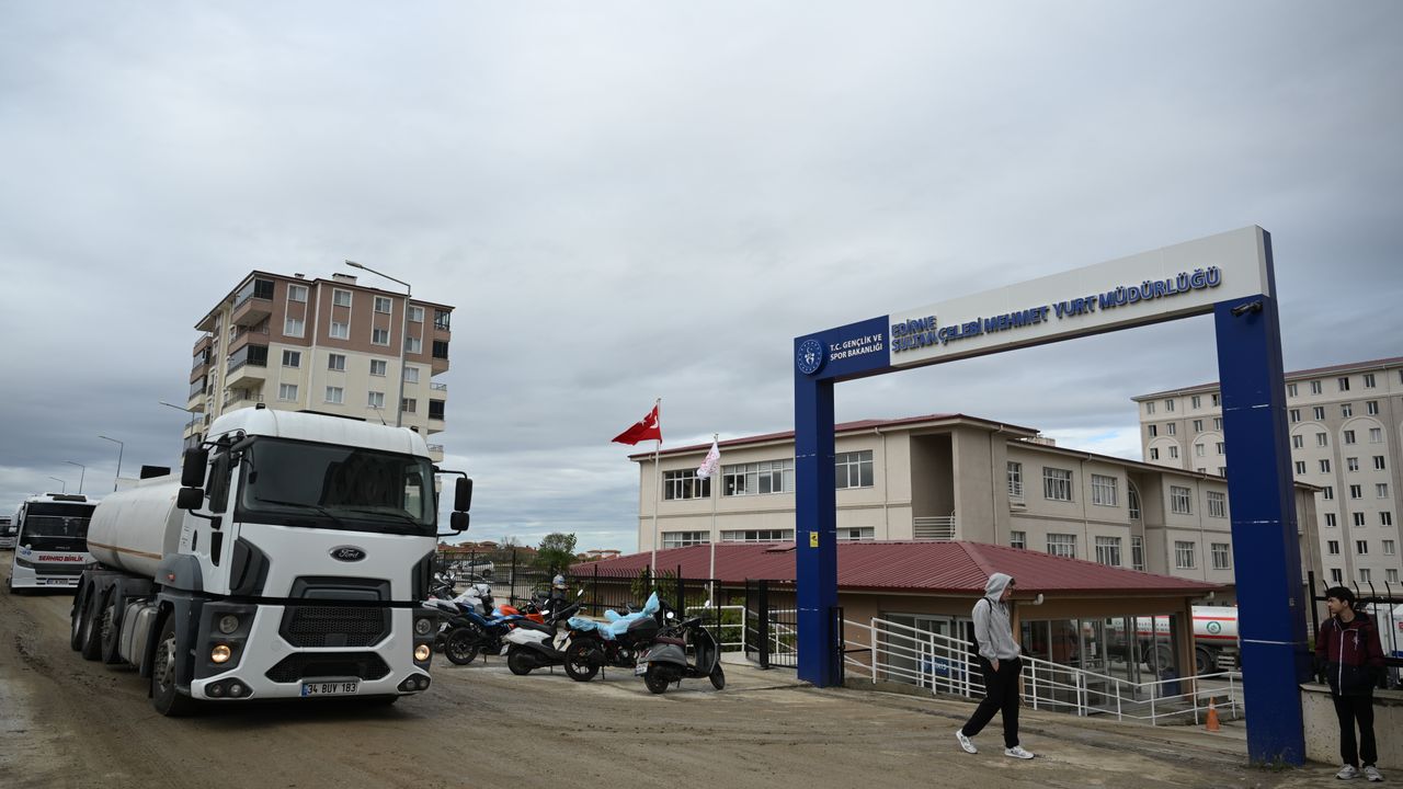Edirne'de su kesintileri toplu yaşam alanlarını daha fazla etkiliyor
