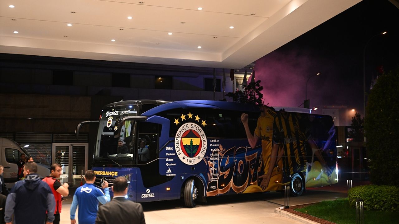 Fenerbahçe kafilesi Gaziantep'te