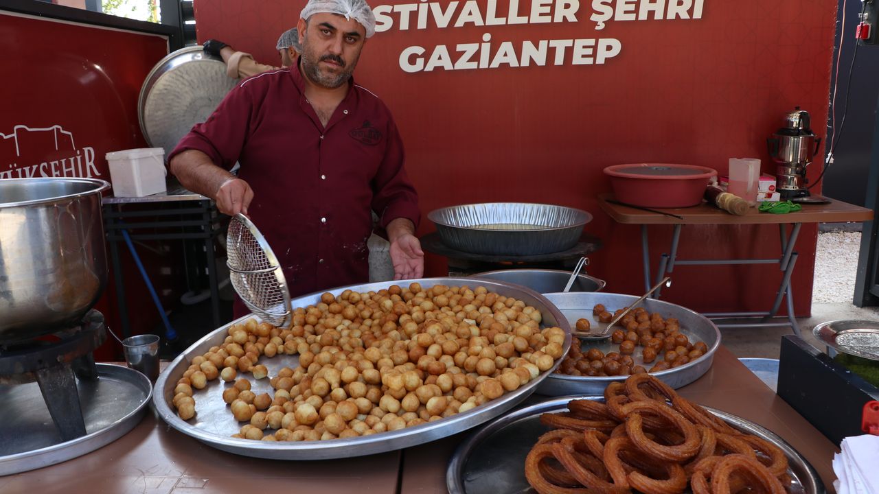 Gaziantep'te 'Esnaf Sofrası Sonbahar Festivali' başladı