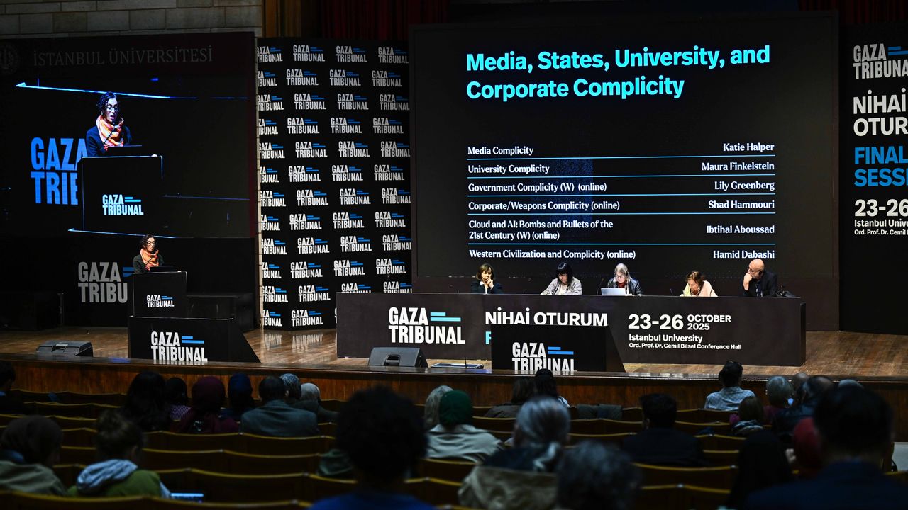 'Gazze Mahkemesi: Nihai Oturum' programında soykırımda suç ortaklıkları konuşulacak