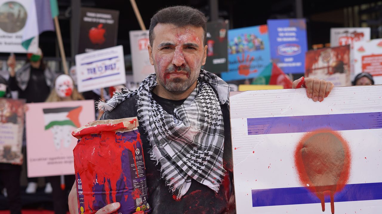 Kahramanmaraş'ta, Filistin'e destek eylemleri sürüyor