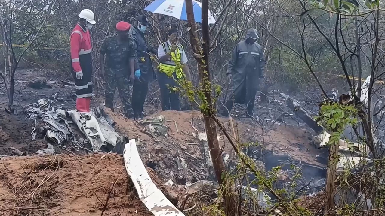 Kenya'da bir uçağın düşmesi sonucu 11 kişi öldü