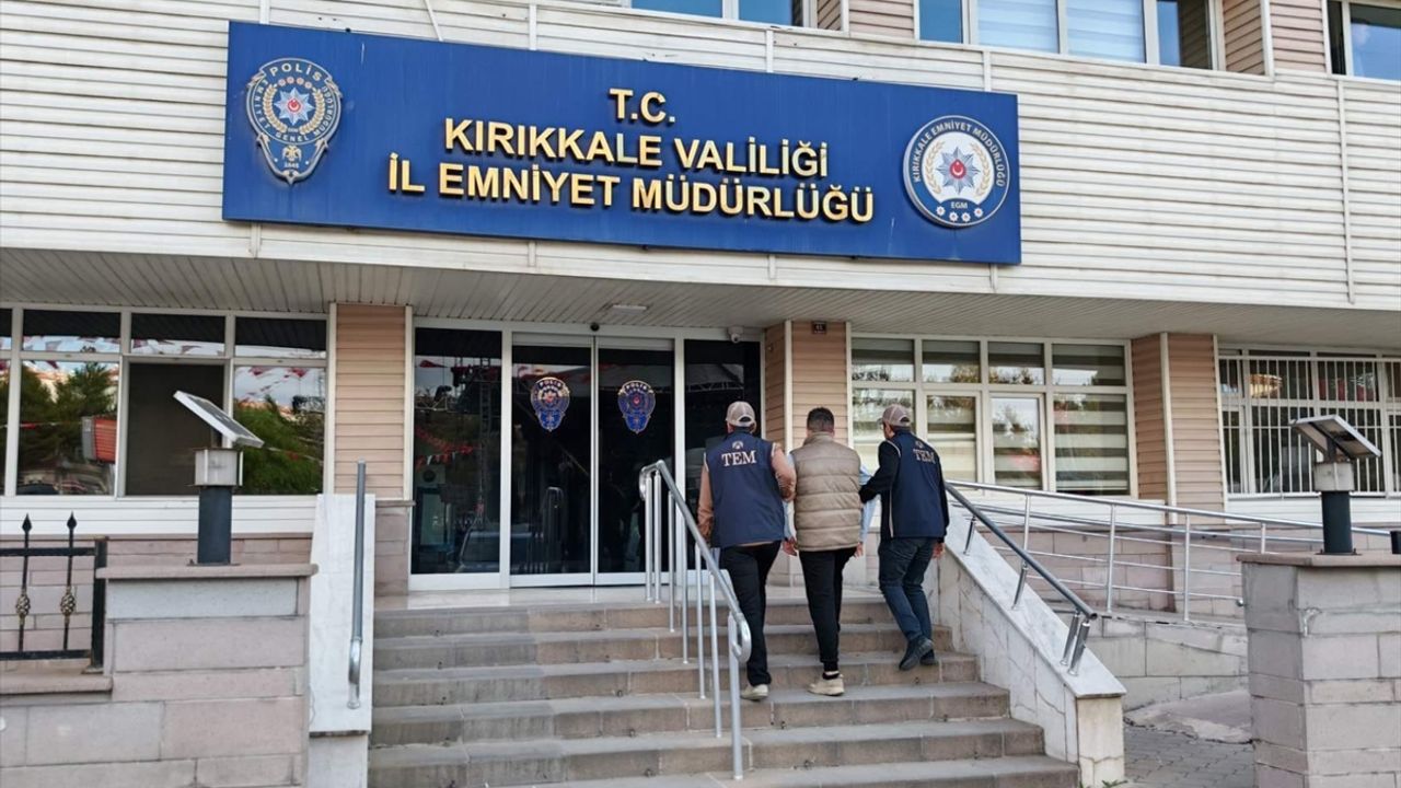 Kırıkkale'de terör örgütü DEAŞ'a yönelik operasyonda 1 şüpheli yakalandı