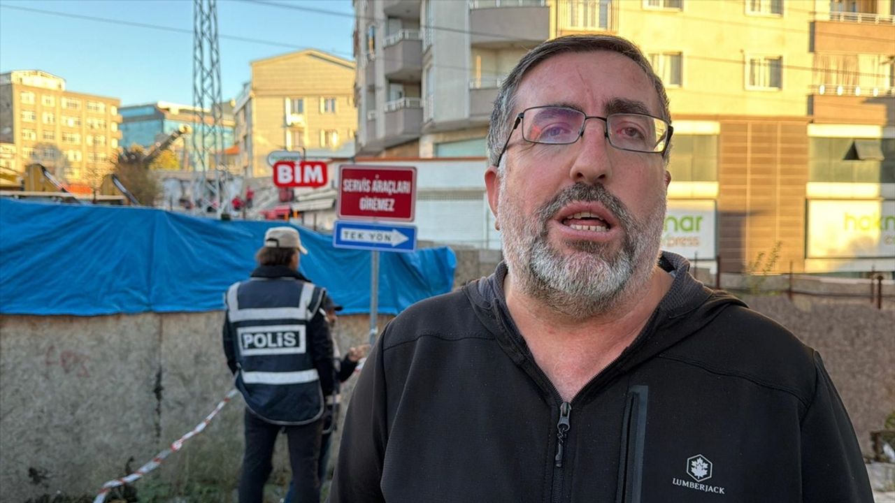 Kocaeli'de görgü tanığı mahalle sakini 7 katlı binanın yıkılma anını anlattı: