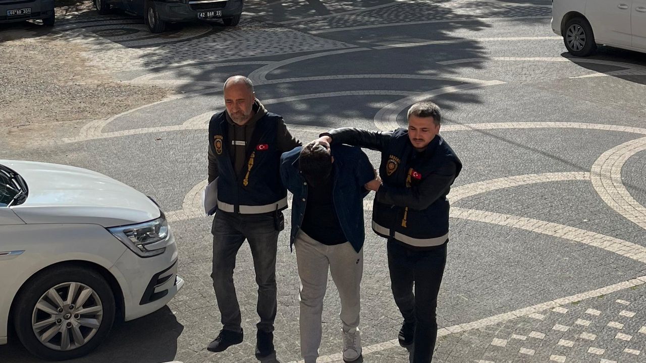 Konya'da üzerinde uyuşturucu ele geçirilen şüpheli tutuklandı