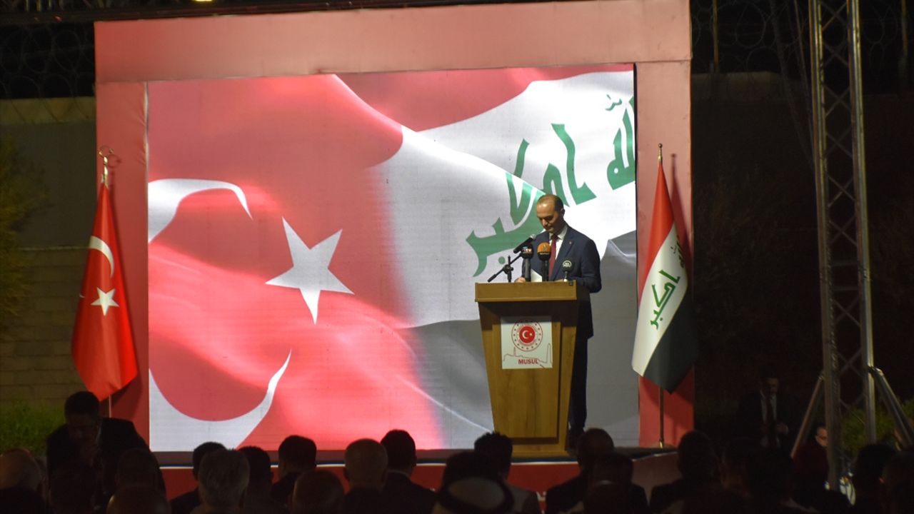 Musul'da Türkiye Cumhuriyeti'nin 102. yılı dolayısıyla resepsiyon düzenlendi