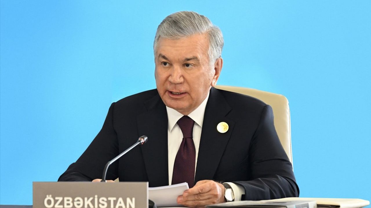 Özbekistan Cumhurbaşkanı Mirziyoyev, TDT Devlet Başkanları 12. Zirvesi'nde konuştu:
