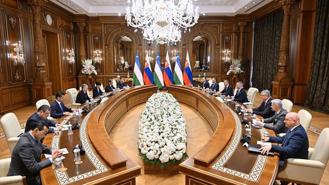 Özbekistan ve Slovakya, stratejik ortaklık ilişkilerinin geliştirilmesi konusunda anlaştı