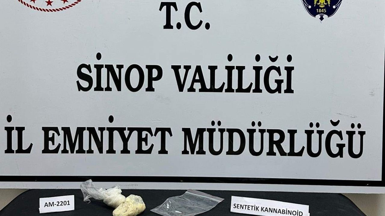Sinop'ta uyuşturucu operasyonunda 3 kişi tutuklandı