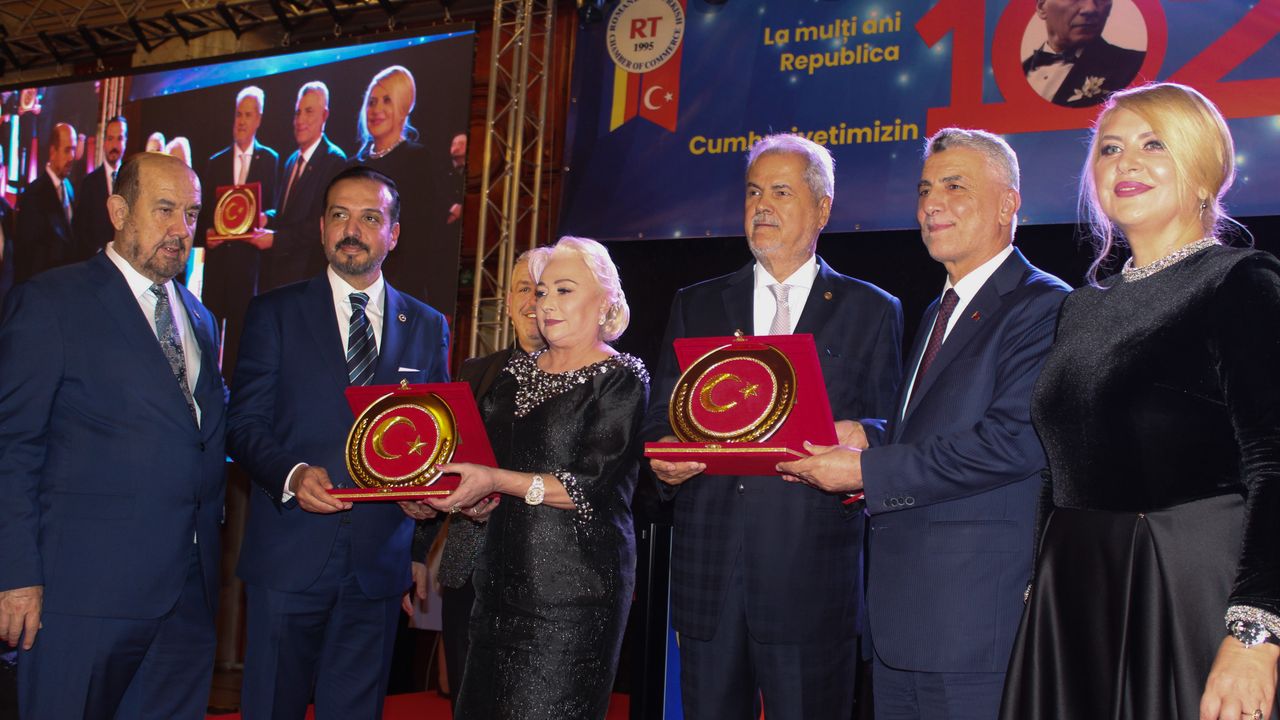 Ticaret Bakanı Bolat, Romanya'daki 29 Ekim Cumhuriyet Bayramı programında konuştu: