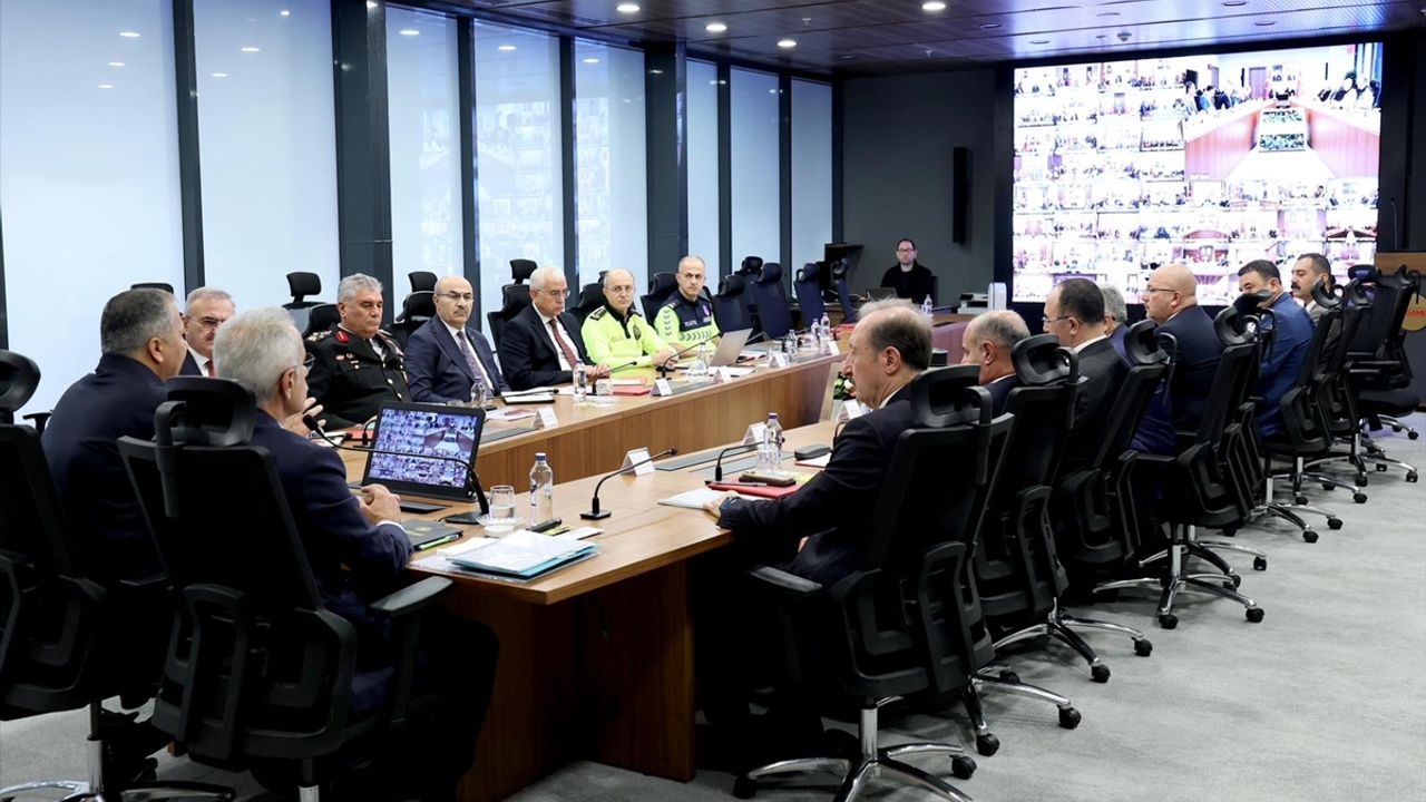 Trafik Güvenliği Strateji Belgesi ve Karayolları Trafik Güvenliği Eylem Planı toplantısı yapıldı