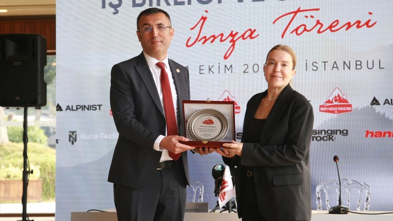 Türkiye Dağcılık Federasyonu, Alpinist ile sponsorluk anlaşması yaptı