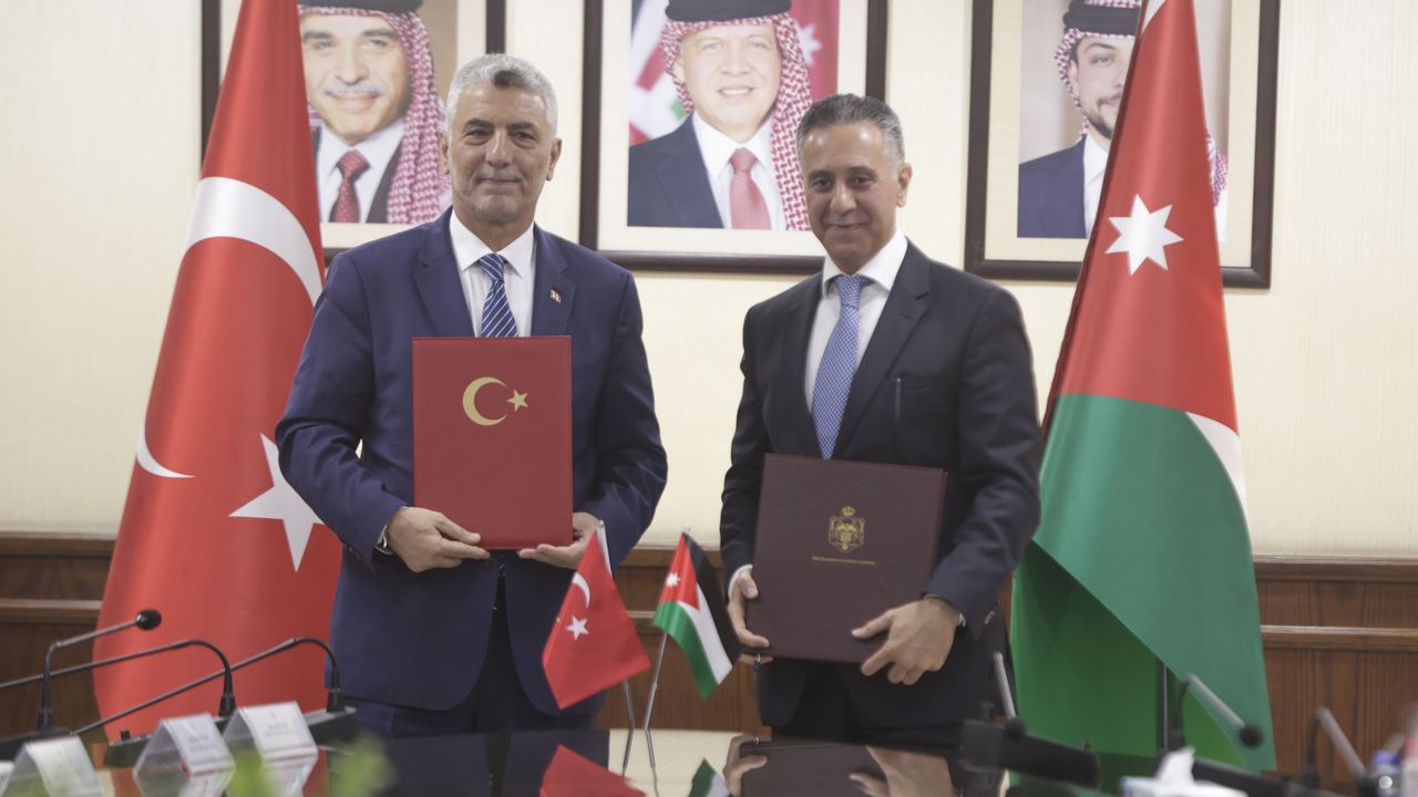 Türkiye ile Ürdün arasında ekonomiye ilişkin mutabakat zaptı imzalandı