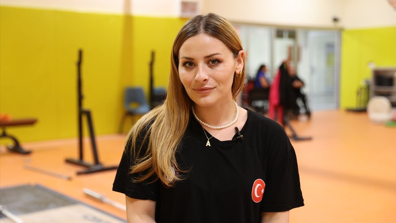 Türkiye şampiyonu bedensel engelli haltercinin hedefi Avrupa birinciliği