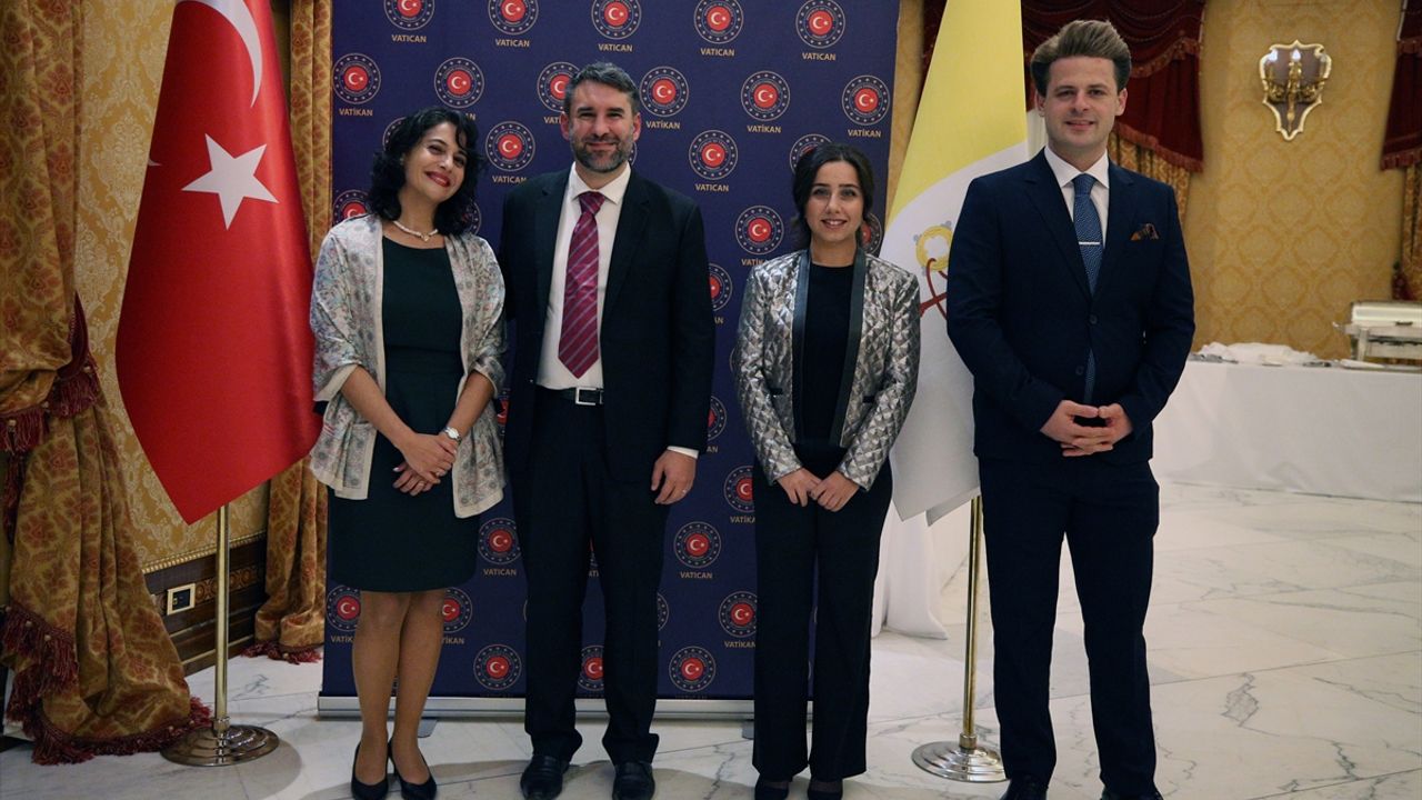 Türkiye'nin Vatikan Büyükelçiliğince Cumhuriyet Bayramı resepsiyonu düzenlendi