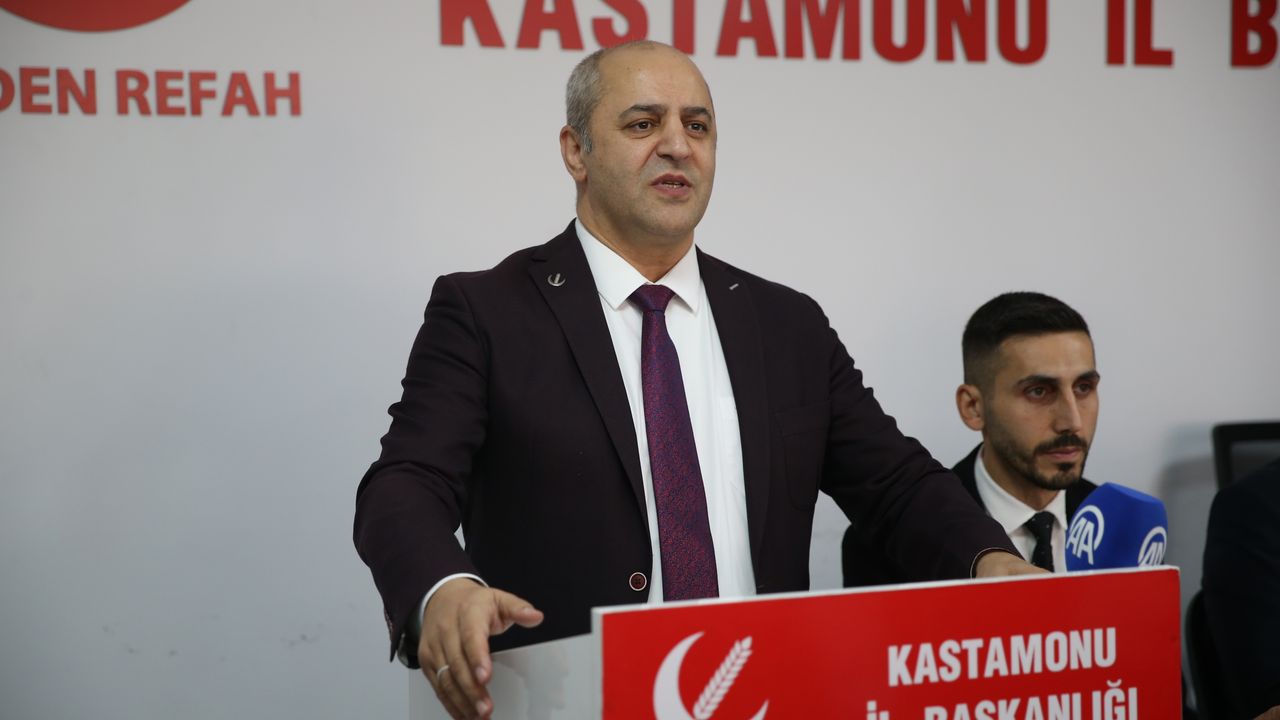 Yeniden Refah Partisi Genel Başkan Yardımcısı Zor, Kastamonu'da konuştu: