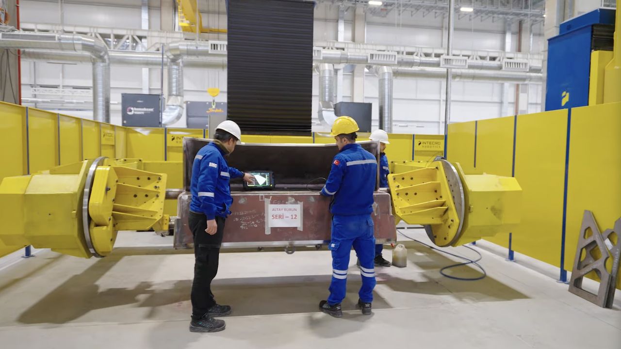 Yerli üretim robotlar ALTAY Tankı için çalışıyor