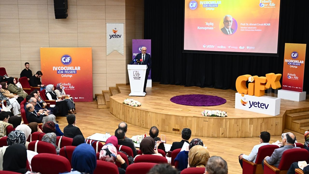 YETEV'in '4. Çocuklar İçin Felsefe Çalıştayı' İstanbul'da düzenlendi