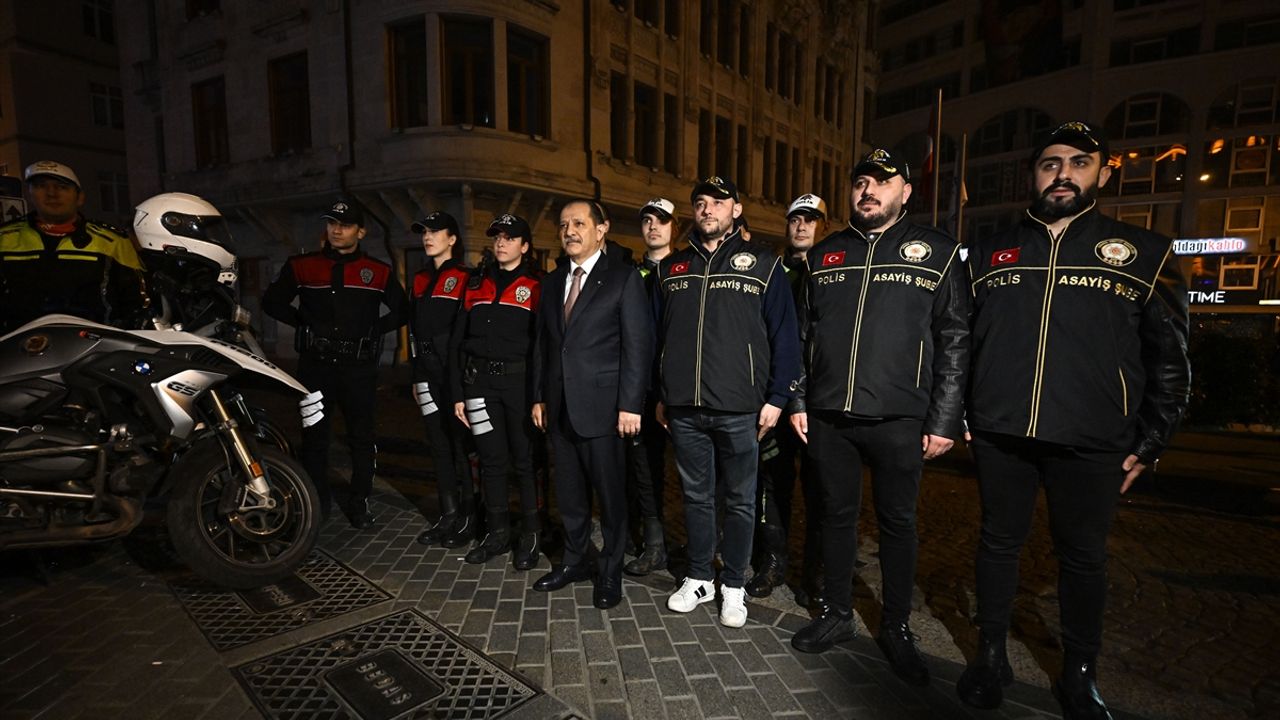 Beyoğlu'nda 'huzur' uygulaması yapıldı