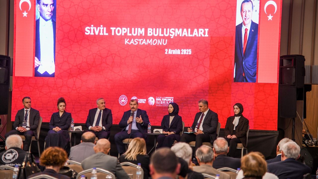 Kastamonu'da Sivil Toplum Buluşmaları Çalıştayı düzenlendi