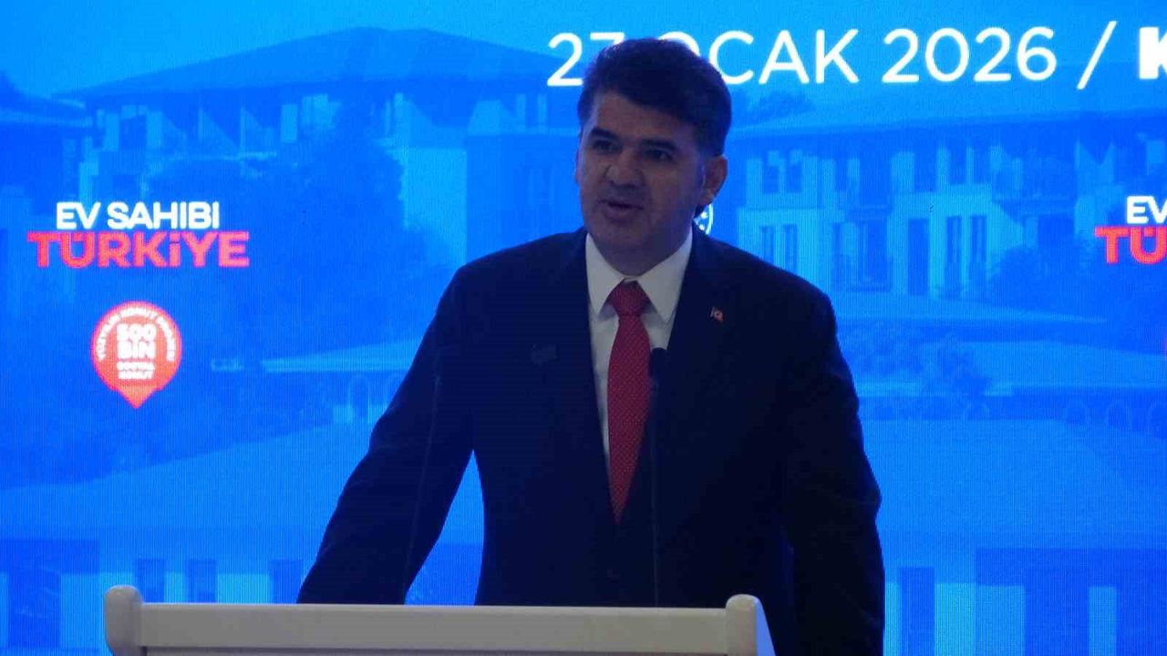 Kilis'te 1170 sosyal konutun kura çekilişi yapıldı