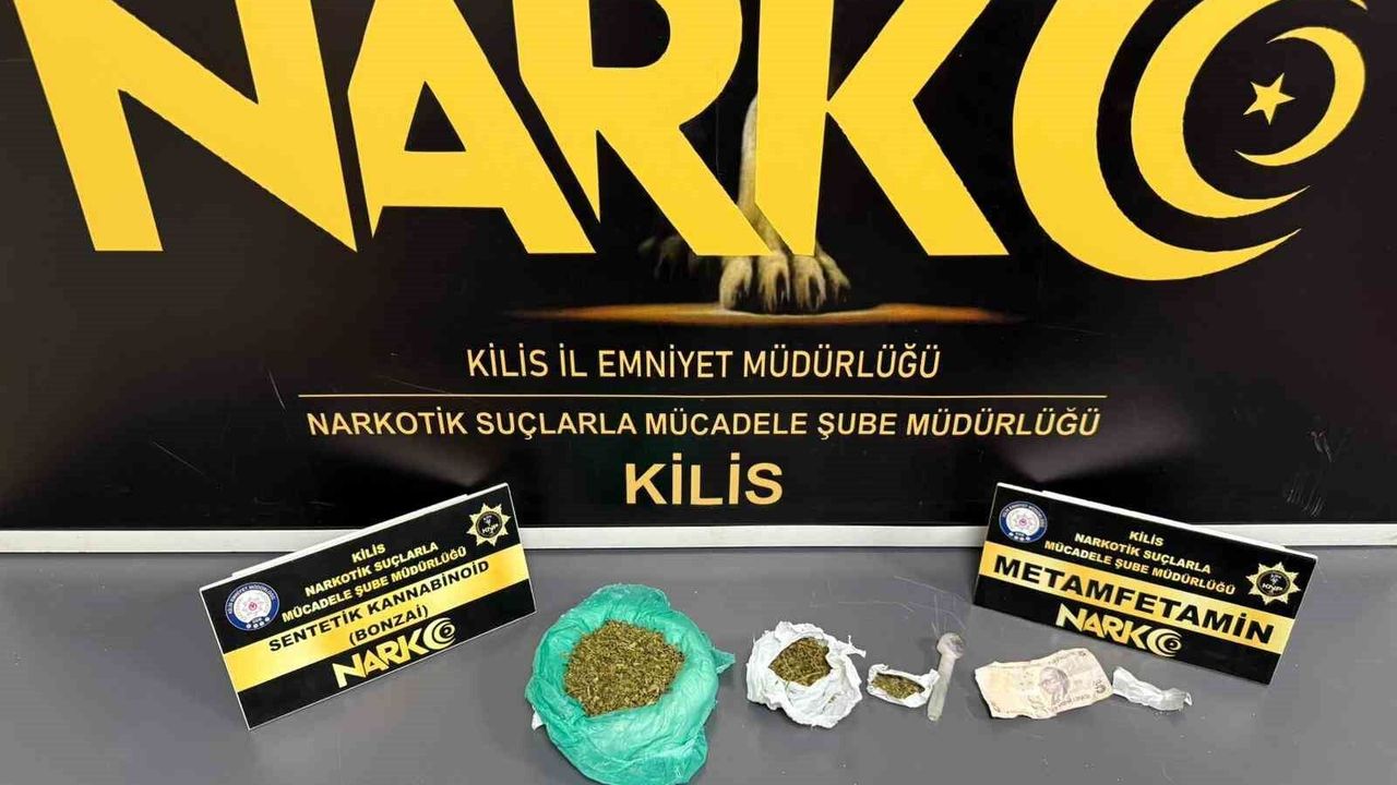 Kilis'te uyuşturucu operasyonu: 3 kişi tutuklandı