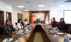 Bakan Göktaş, BM Kadın Birimi Türkiye Ülke Direktörü Guimond ile bir araya geldi