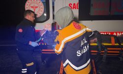 Bursa'da otomobil ile çarpışan motosikletin sürücüsü yaralandı