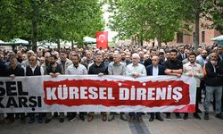 İsrail saldırılarında hayatını kaybeden İHH görevlileri için Ankara'da gıyabi cenaze namazı kılındı