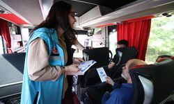 Kırklareli'nde toplu taşıma araçlarında sigara denetimi yapıldı