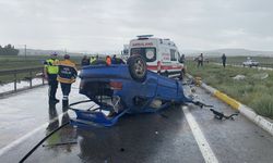 Sivas'ta trafik kazasında 1 kişi öldü, 4 kişi yaralandı